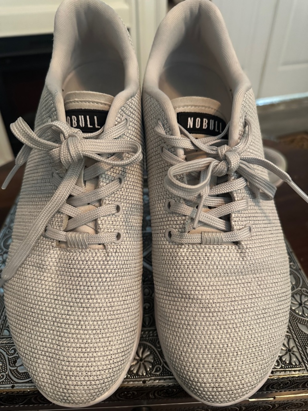 NOBULL Knit Trainer in Light Gray